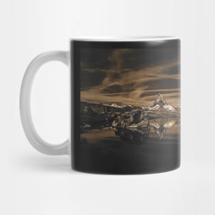 Zermatt, Valais, Switzerland, Vintage Retro Mug